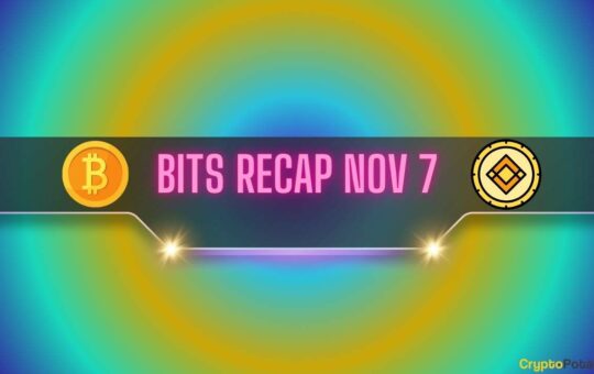 Btc, Doge Price Explosion, Latest Binance Updates, And More: Bits Recap Nov 7