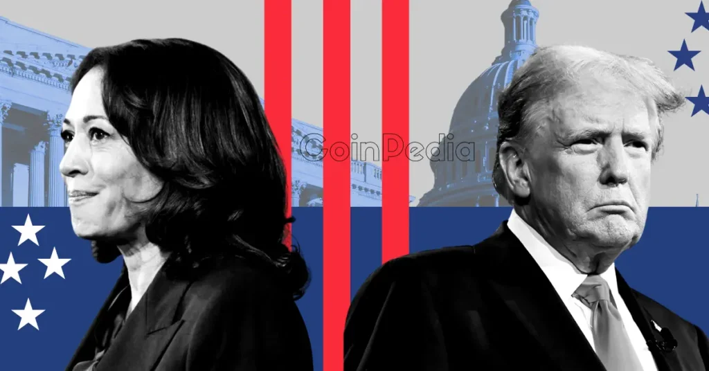 Us Election 2024 Trump And Harris In Tight Race! Will Crypto Reveal The Winner