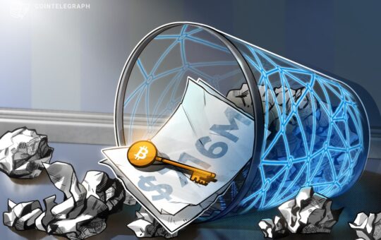 Ex-partner dumps $716m bitcoin wallet, says 'we're tired of hearing about it'