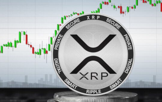 XRP price is at a 7-year high, now up 274% this month.