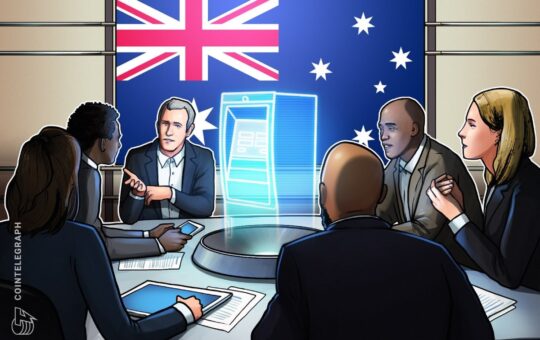 Australia to crack down on crypto ATM providers citing risk of money laundering