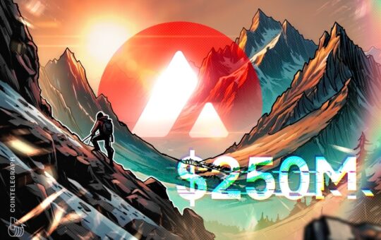 Avalanche Raises $250M Before Avalanche9000 Launch