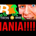 BITCOIN: BIG SURPRISE AHED!!!!!!!!! (TRON +70% WTFFF)