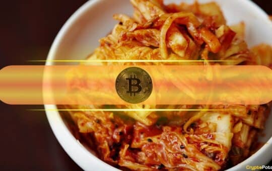 Bitcoin Kimchi Premium Rises As South Korea Struggles With Political Chaos