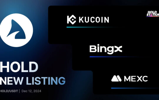 Holdstation announced HOLD listing on KuCoin, BingX and MEXC