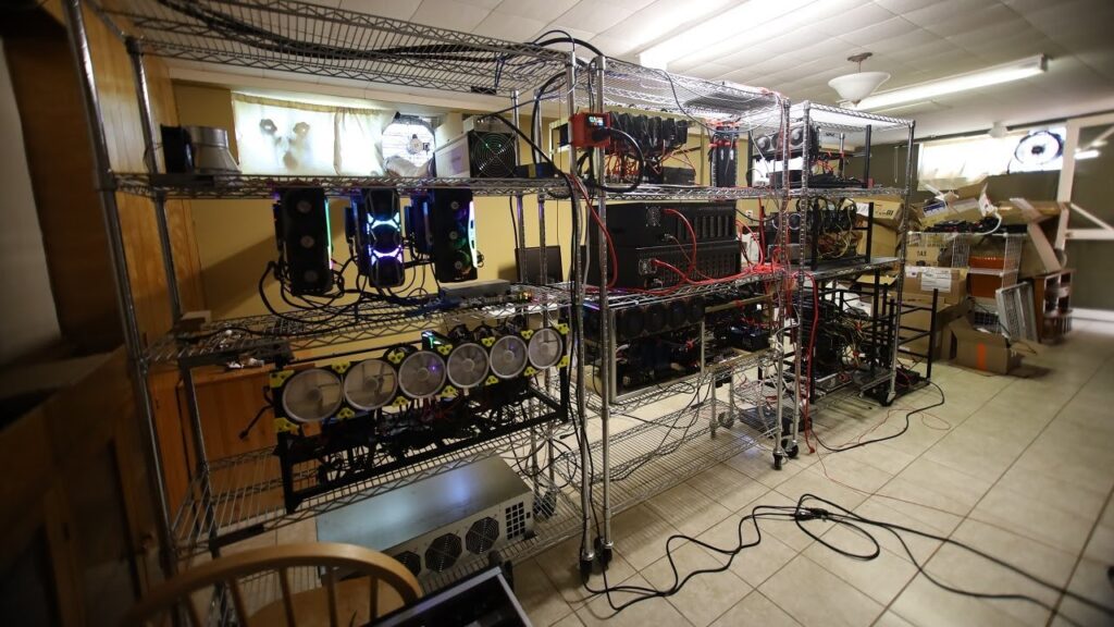 Im NOT Happy with My GPU Mining Basement Setup