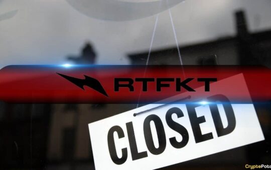 In early 2025, Nike-owned NFT project RTFKT will shut down operations.