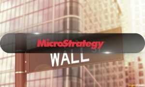 MicroStrategy's stock is down from November's high 36% despite continued BTC accumulation.