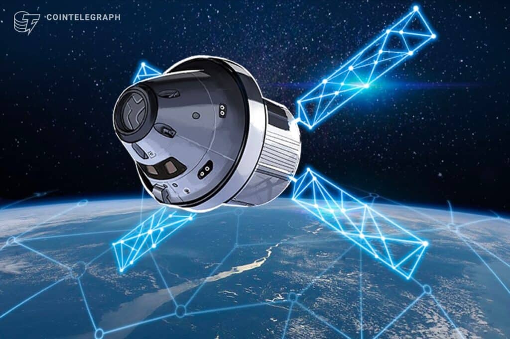 Spacecoin XYZ launched the first satellite into space. blockchain network