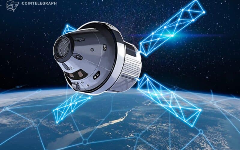 Spacecoin XYZ launched the first satellite into space. blockchain network