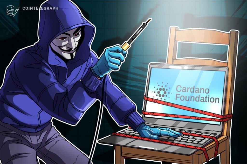 The Cardano Foundation X account was hacked, fraudulent links were posted, then removed