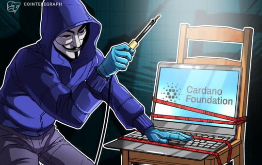 The Cardano Foundation X account was hacked, fraudulent links were posted, then removed