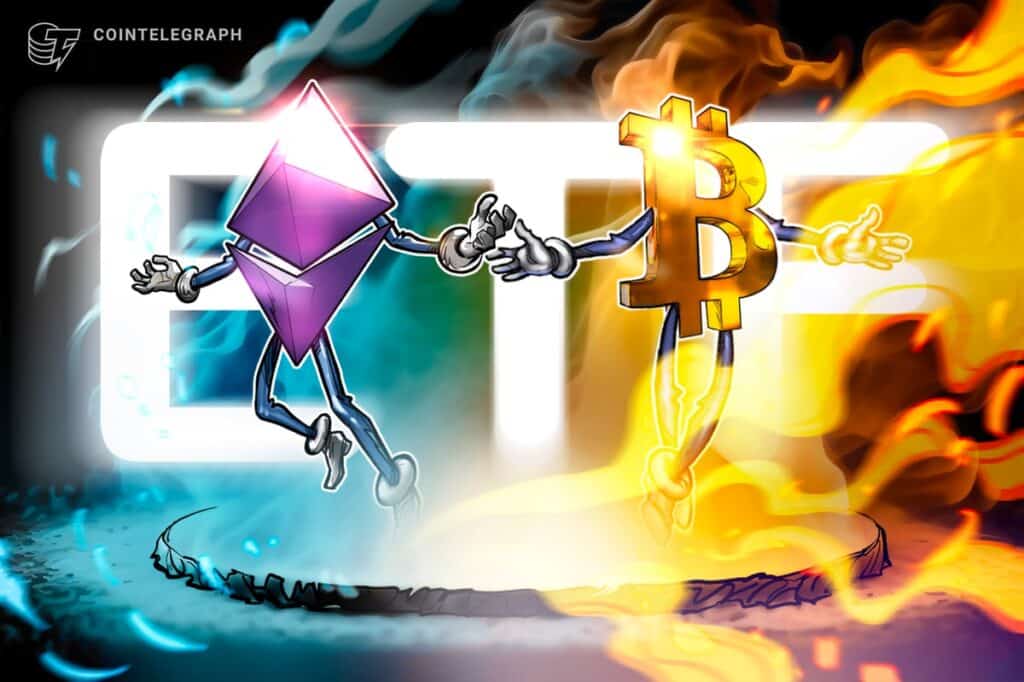 US-listed Bitcoin, Ether ETF hits $38.3B in net revenue in year of launch