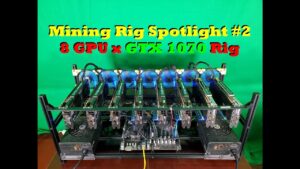 8 GPU x GTX 1070 Mining Rig Spotlight Mining