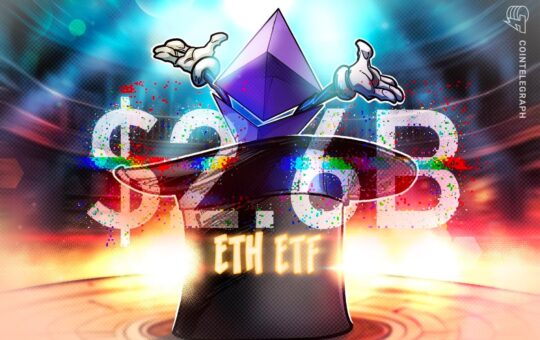 Ether ETF's net income reached $2.6B in December