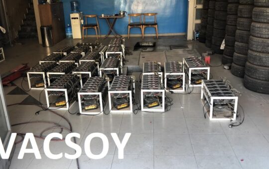 Gpu Mining Operation At A Tire Shop Community Mining