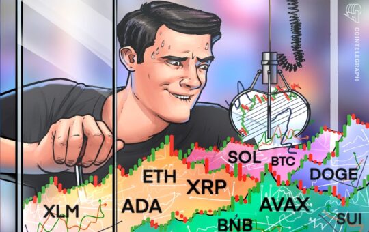 Price Analysis 1/15: BTC, ETH, XRP, BNB, SOL, DOGE, ADA, AVAX, XLM, SUI