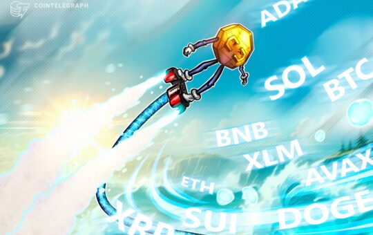 Price Analysis 1/22: BTC, ETH, XRP, BNB, SOL, DOGE, ADA, AVAX, XLM, SUI