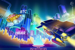 XRP, HBAR, BGB and XMR flash signals as Bitcoin looks for direction