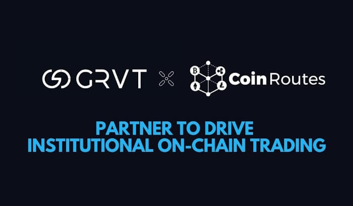 Hybrid Exchange Grvt Integrates Coinroutes For Institutional On-Chain Trading