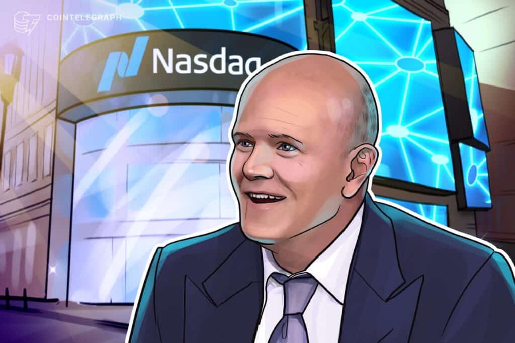 Mike No Vo Go Galaxy Digital Middle Of Galaxy Digital Ansn For Nasdaq List