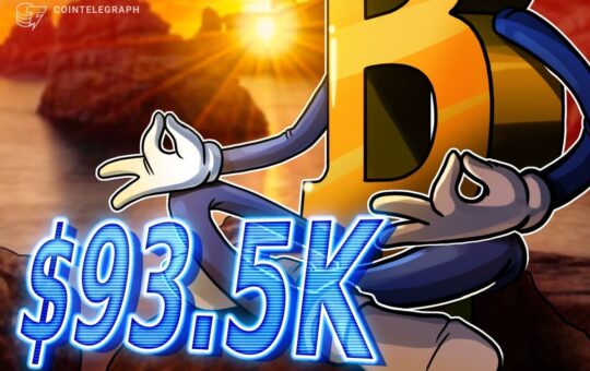 Bitcoin To $ 93.5Km