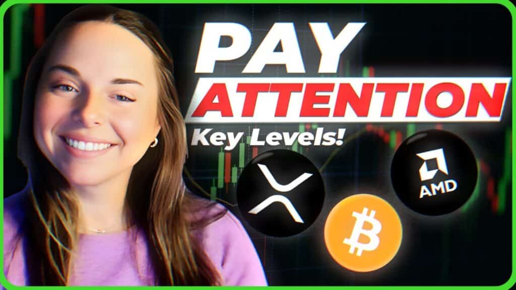 Bitcoin At Critical Support Xrp Amd About To Shock
