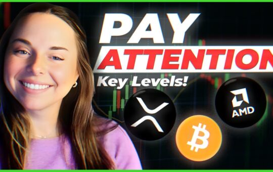Bitcoin At Critical Support Xrp Amd About To Shock