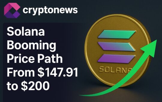 Solana Booming Price Path From $147.91 To $200