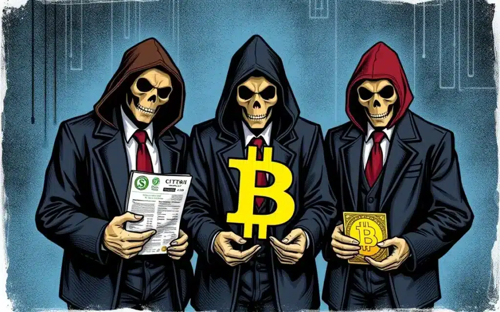 Us Handbooks Are Attached To Many Million Dollars 1 Ai Generated Image Of Crypto Scam Artists