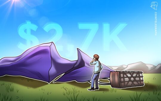 Ethermerum The Network Movement Looks Like A $ 3,000 Dollar In The Nearest Word