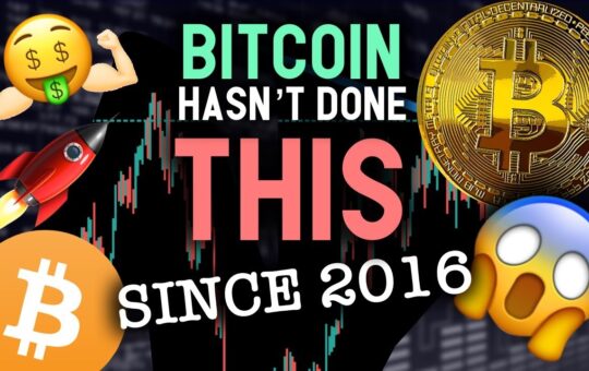 Breaking Bitcoin Hasnt Done This Since It Began Its Run