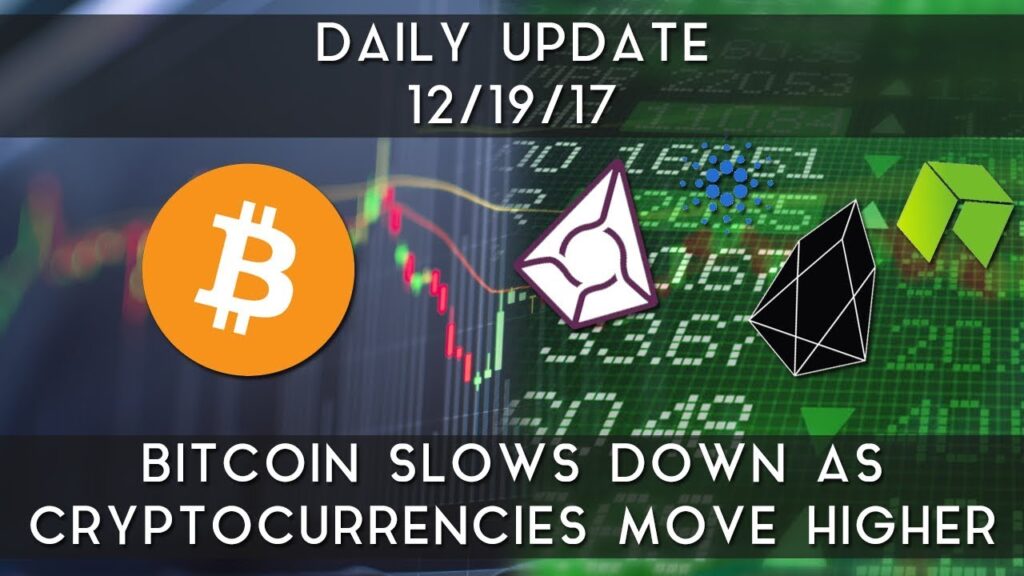 Daily Update 121917 Bitcoin Slows Down As Others Move