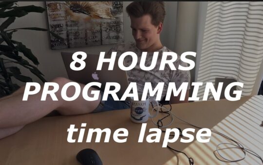 A Day As A Software Developer Time Lapse