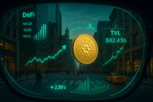 Ada Price Jumps 23% As Active Addresses Surge, Aiming For $1 Breakout.