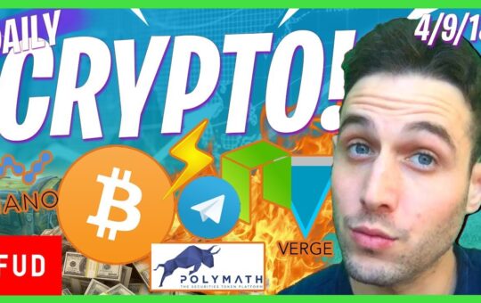 Daily Crypto News Nano Fork Telegram Scam Vechain Louis