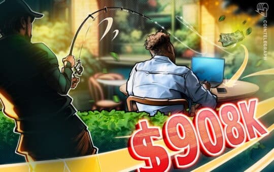 Crypto Cold Loses $ 908,551 In The Delayed