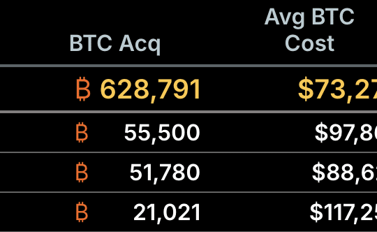 Strategy Bitcoin Purchases Are Rated