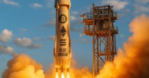 Jeff Bizzus Blue Origins For New Poward Travels Bitcoin, Ether, Eterna And Solone