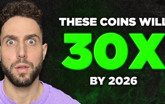 Top 30 Crypto Altcoins That Will 30X By 2026 Urgent