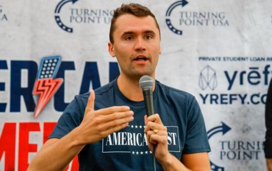 Charlie Kirk For Rose Ullurky