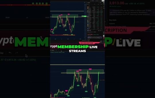 Eth To 4K Institutions Piling In—Altcoin Season Incoming Shorts