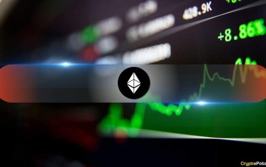 Eteetumum $ 1.9B Crypto, Bitcoin Bars $ 977 Mg.