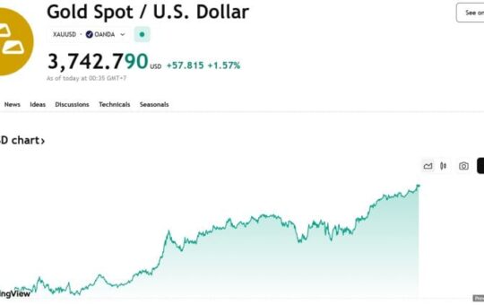 Gold Gold Forests Above $ 3,740 / Oz