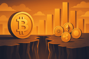 Bitcoin’s Institutional Surge Widens Trillion-Dollar Gap With Altcoins