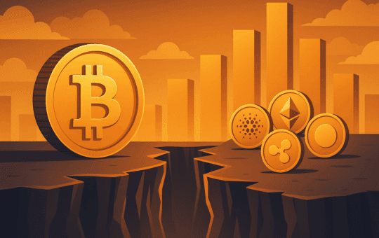 Bitcoin’s Institutional Surge Widens Trillion-Dollar Gap With Altcoins