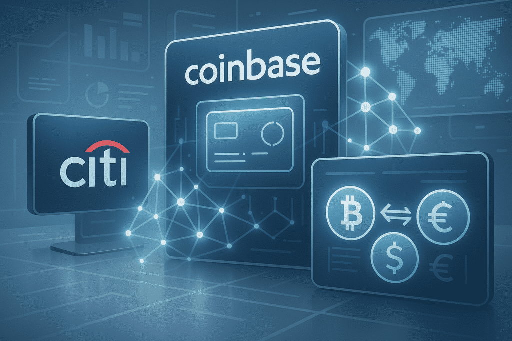 Citiurroup And Coinbase Partner To Expand Digital-Asset Payment Capabilities
