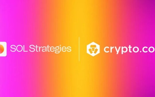 Crypto.com And Sol Strategies Team To Help Upgrade