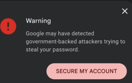 The Office Of Bcin Ces From Google Recipients From Government-Based Attacks