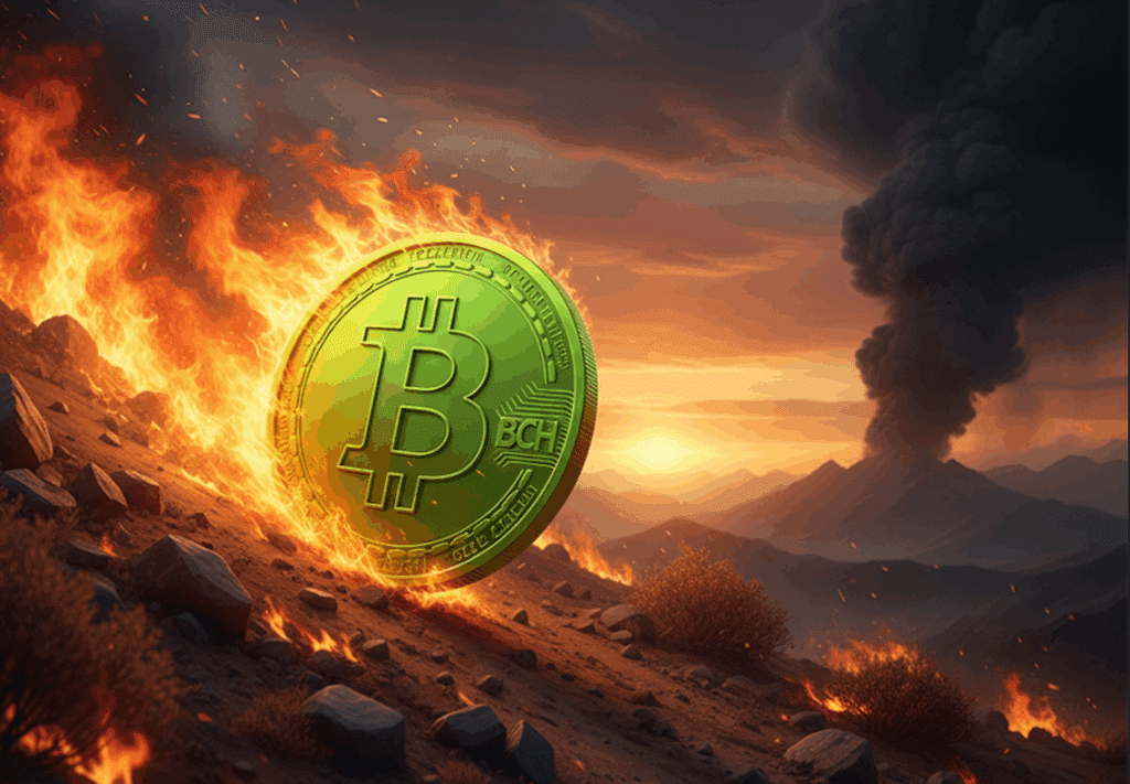 Bitcoin Cash Price Under Bear Preassure